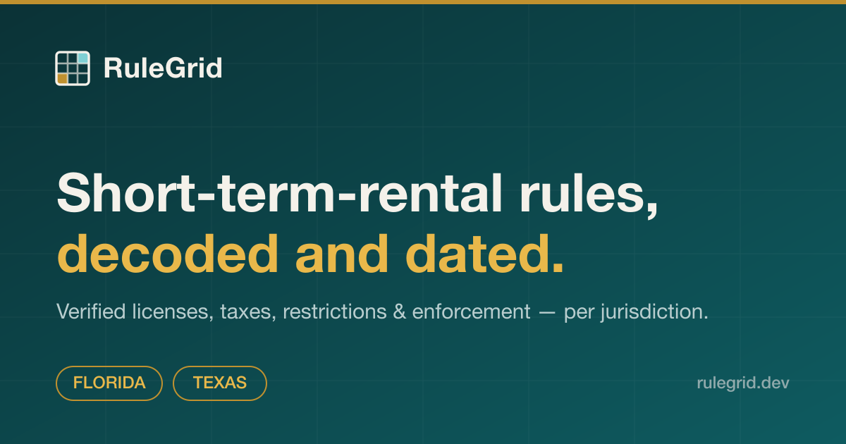 Colorado Short-Term Rental Tax Rates (2026) | RuleGrid